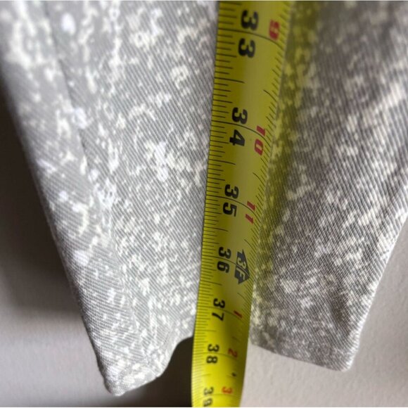 Spanx Womens Speckled Ankle Two Back Front Pocket Leggings Gray Size Medium - Picture 5 of 12